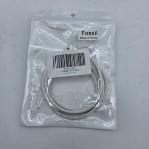 Fossil Smartwatch Magnetic Charger USB-A Charging Cable Puck White Replacement